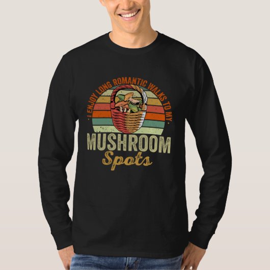 Foraging Mushroom Hunting Morel Hunter Tシャツ (正面)