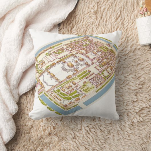 Forbbiden都市北京 クッション (ブランケット)