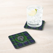 Forbes Scottish Clan Tartan & Crest コースター (右側)