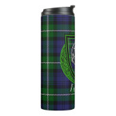 Forbes Scottish Clan Tartan & Crest タンブラー (回転左)