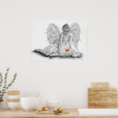 Forbidden Angel Ballerinaのポスター ポスター (キッチン)