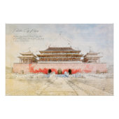 Forbidden City Beijing ポスター (正面)