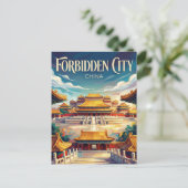 Forbidden City China ポストカード (スタンド正面)