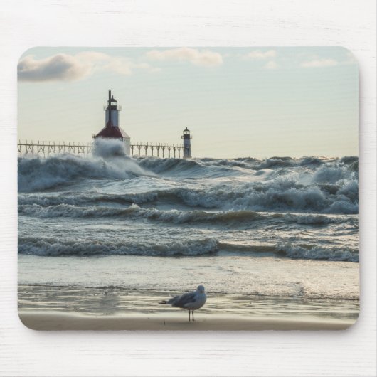 Force Behind美しい マウスパッド (正面)