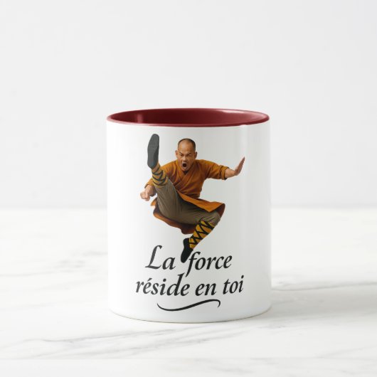 Force intérieure bouddhiste マグカップ (中央)