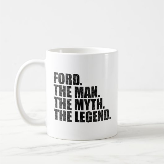 Fordという名、Ford 伝説の男 コーヒーマグカップ (左)