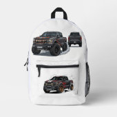 Ford Bag プリントバックパック (正面)