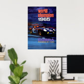 Ford Cobra 1965 World Champion Poster Print 1 ポスター (ホームオフィス)