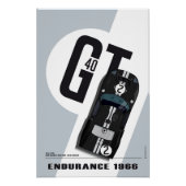 Ford GT40 McLaren-Amon ポスター (正面)