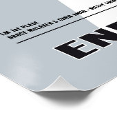 Ford GT40 McLaren-Amon ポスター (コーナー)