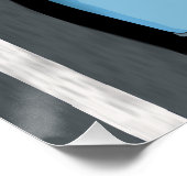 Ford GT40 Miles-Hulme LM 1966 ポスター (コーナー)