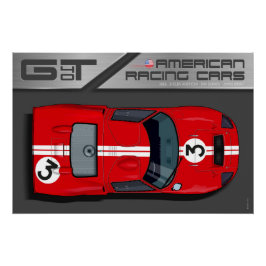 Ford GT40 No.3 ポスター