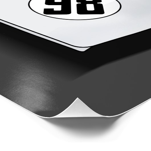 Ford GT40 No.98 ポスター (コーナー)