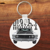 Ford Mustang '69 Mach 1 キーホルダー (正面)