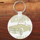 Ford Mustang Lover Gift - Never Underestimate A Gr キーホルダー (正面)