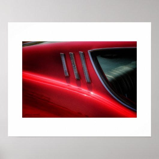 Ford Torino Fastback Poster Print ポスター (正面)
