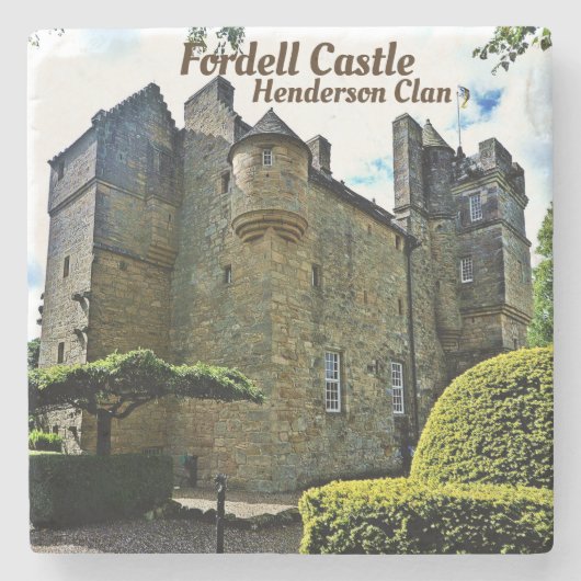 Fordell Castle – スコティッシュヘンダーソン氏 ストーンコースター (正面)