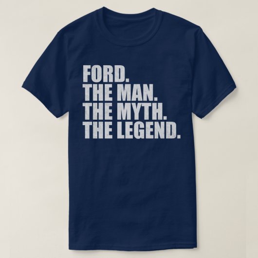 FordFord名 Tシャツ (デザイン正面)
