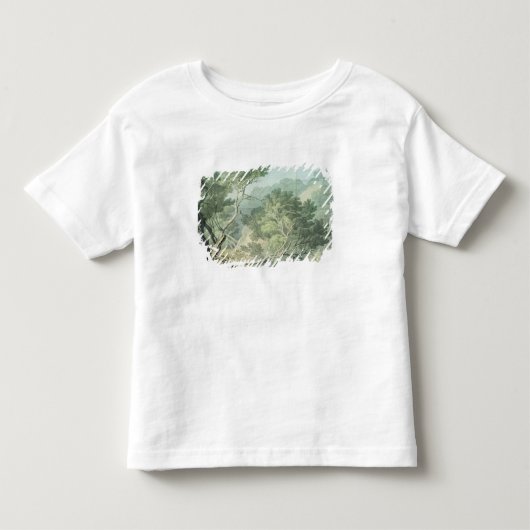 Fordlands、エクセターの近くの眺め トドラーTシャツ (正面)