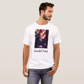fordportrait、ジェラルド・r・フォード tシャツ (正面フル)