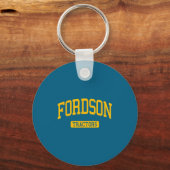 Fordson 高校 ディアボーン ミシガン州 大学スポーツ キーホルダー (正面)