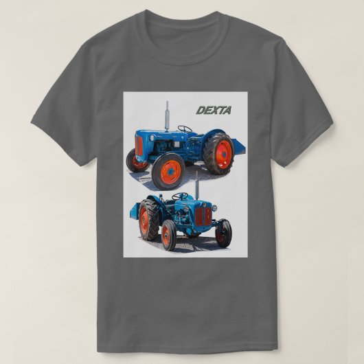 Fordson Dexta 1  Tシャツ (デザイン正面)
