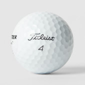 FOREおもしろい BetterまたはWorder Couples Titleist ゴルフボール (ロゴ)