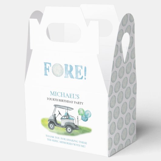 FOREミニゴルフテーマ誕生日ビーフボックス フェイバーボックス (オープン)