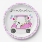 Fore the Love of Mom Mother's Day Golf Brunch ペーパープレート (正面)