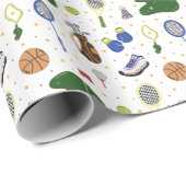 Fore the Perfect Gift – Golf Wrapping Paper ラッピングペーパー (ロールコーナー)