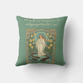 Forecasting Lovers' Fortunes Dwynwen's Well And Sa クッション (裏面)
