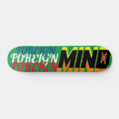 FOREIGN MIND 7 3/4"スケートボードデッキ スケートボード (横)