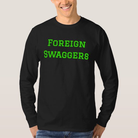 Foreign Swaggers Kpop Tシャツ (正面)