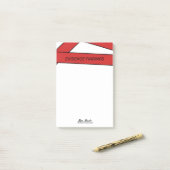 Forensic Labクラススクリプト名Post-Itメモ ポストイット (デスク上)