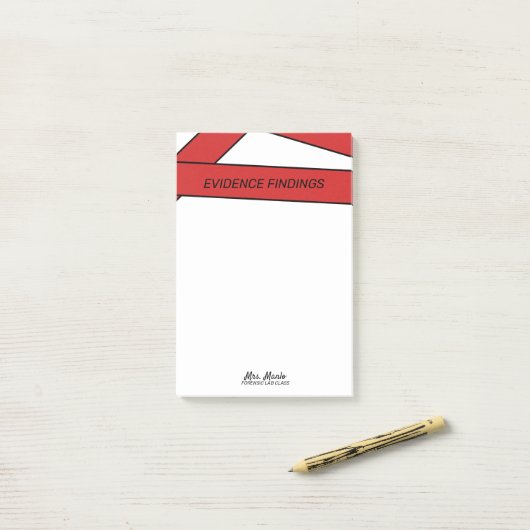 Forensic Labクラススクリプト名Post-Itメモ ポストイット (デスク上)