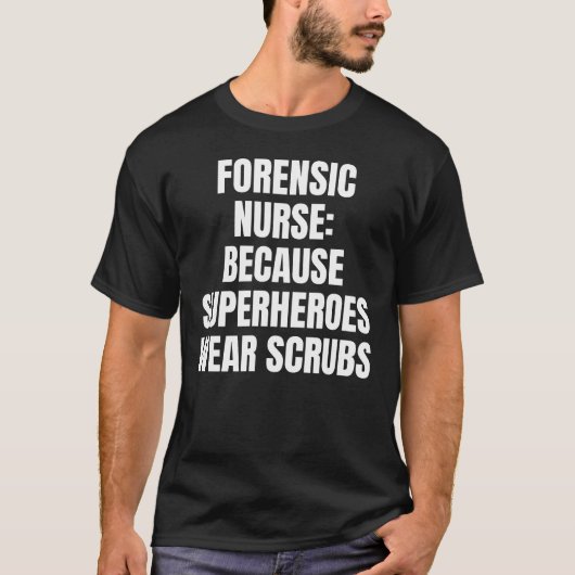 Forensic nurse tシャツ (正面)