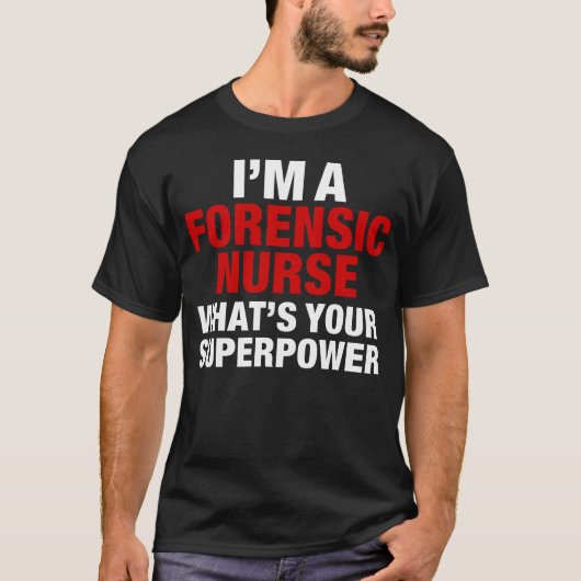 Forensic nurse tシャツ (正面)