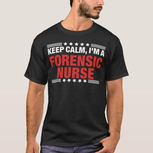 Forensic nurse tシャツ (正面)