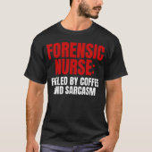 Forensic nurse tシャツ (正面)