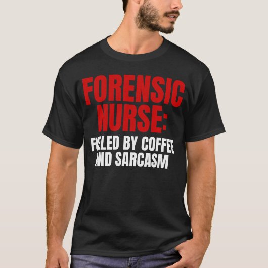 Forensic nurse tシャツ (正面)