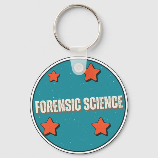 Forensic Science キーホルダー (正面)