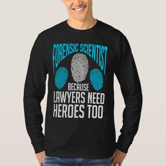 Forensic Scientist  Forensics Science Crime Chemis Tシャツ (正面)