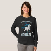 Forensic Scientists Are Magical Unicorn Job Crime  Tシャツ (正面フル)