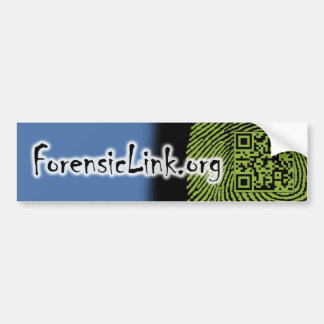 Forensiclink.orgのバンパーステッカー バンパーステッカー
