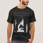 Forensics Chinese Hanzi Science Forensic Scientist Tシャツ (正面)