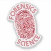 Forensics is eloquence and reduction シール (正面)