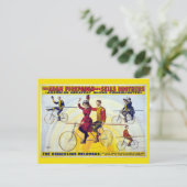 Forepaugh & Sells Brothersヴィンテージサーカスのポスター ポストカード (スタンド正面)