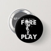 Foreplay Innuendoゴルフおもしろいアダルトユーモア 缶バッジ (正面&裏面)