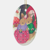 forestのクリスマス セラミックオーナメント (右)