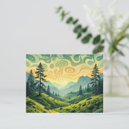 Forest ポストカード (スタンド正面)